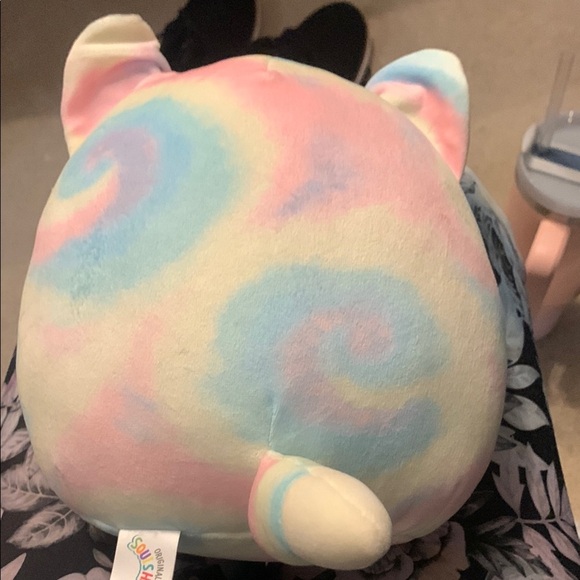 Squishmallows Pastel Swirl Plush, 8” New - Picture 2 of 2